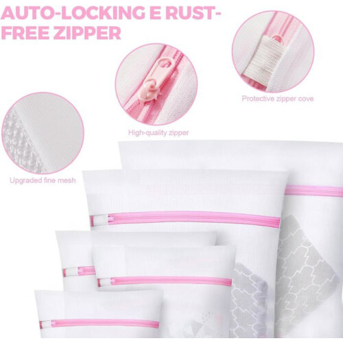 Laundry bag for washing machine, 5-pack laundry net bags for washing machine, laundry bag for articles 2