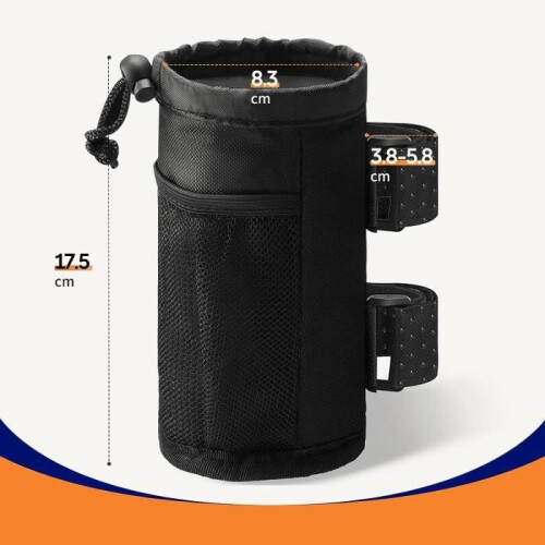 Cup holder for walker, wheelchair, bicycle, stroller 1