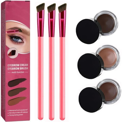 Eyebrow brush, 4D eyebrow brush, eyebrow brush, multifunctional eyebrow brush, fine angular eyebrow brush