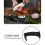 Manual knife sharpener with 3-stage ceramic sharpening stone, tungsten carbide and diamond 3