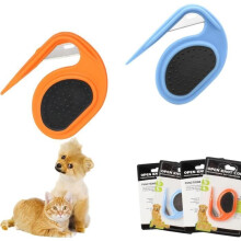 Pet Detangling Combs, Knot Combs, 2-Piece Pet Grooming Accessories, Dog Massage Brush, TPR Hair Removal Device