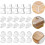30-pack transparent baby safety table corner protectors, three different shapes 1