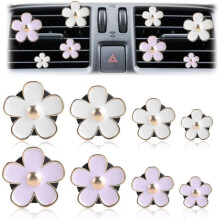 Daisy flower car diffuser ventilation clips air freshener decoration