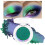 Chameleon Green Eyeshadow Palette, Metallic Glitter, Waterproof, Highly Pigmented Glitter Eye Makeup 1