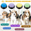 4-Pack Dog Communication Buttons, Talk Button, Portable Buzzer for Pet Training, Recordable Talk Button, Games 4