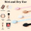 Make-up sponge, 24-pack make-up sponges, loose powder puff, suitable for foundation, concealer, powder 4