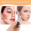 Reusable silicone makeup brushes with round head, elastic lip gloss brush, portable lip mask brush 3