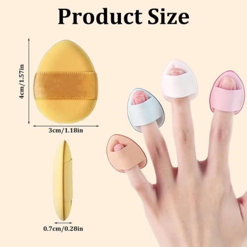 Make-up sponge, 24-pack make-up sponges, loose powder puff, suitable for foundation, concealer, powder 1