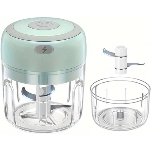 Mini USB Electric Garlic Chopper Meat Grinder Garlic Press Strong and Durable Tool