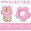 Cat Collar, Waterproof Pet Rescue Collar, Adjustable Anti-Leak Collar, Donut-Shaped Cone Protector 2