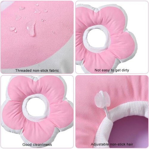 Cat Collar, Waterproof Pet Rescue Collar, Adjustable Anti-Leak Collar, Donut-Shaped Cone Protector 2