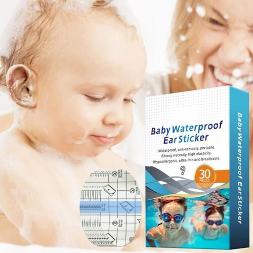 Children's shower earmuffs, soft waterproof shower earplugs – comfortable protective cover