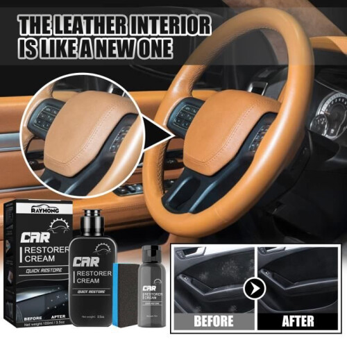 Plastic cleaner, plastic conditioner, exterior conditioner for car and motorcycle, plastic care 1