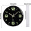 Wall clock - Luminous - Modern design - Silent - 25 cm 2