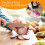 2-pack stainless steel onion cutter, meat and carrot onion cutter 3