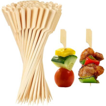 cm long bamboo sticks, 200 bamboo cocktail sticks for snacks, cocktail glasses and wooden sticks for sweets