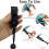 Closing clips, 8-pack sail clips, tent clips, sail clip set, awning clips, plastic tent clips 4