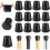 40 pieces chair leg caps, elastic felt glides for table leg protectors 1