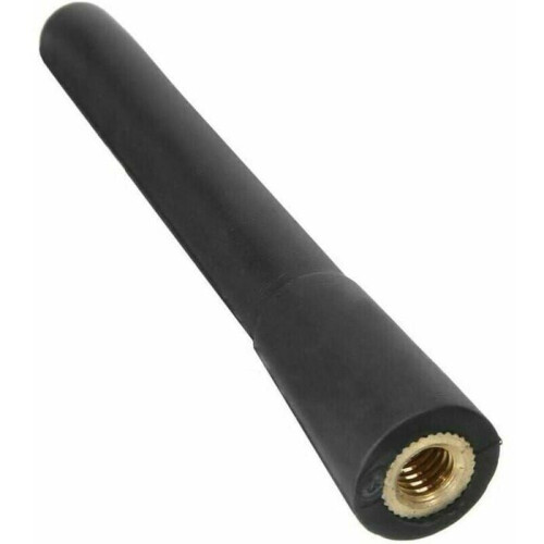 Universal 65mm Carbon Fiber Short Antenna for Car Black VHV 1