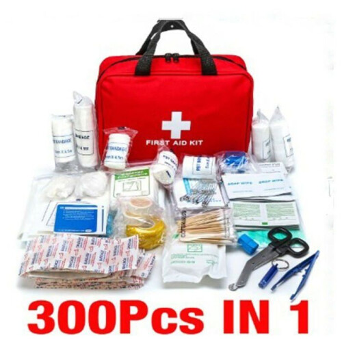 Complete first aid kit with 300 items, SOS VHV first aid emergency kit