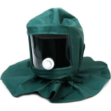 Helmet Dustproof Windproof Protective Mask for Sandblasting Sandblaster VHV