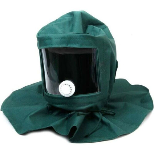 Helmet Dustproof Windproof Protective Mask for Sandblasting Sandblaster VHV