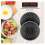 3-in-1 BPA-free microwave lid, steam lid and sieve function, practical VHV accessories 3