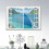 Automatic magnetic screen without drilling for windows and patio doors, white, 120 x 120 cm, VHV 4