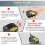 Motorcycle anti-theft system with 110 dB alarm, 2 keys and cable included, VHV 4
