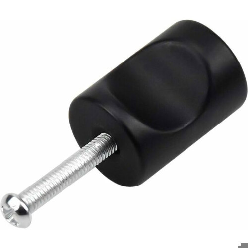 Set of 10 modern black drawer handles VHV 1