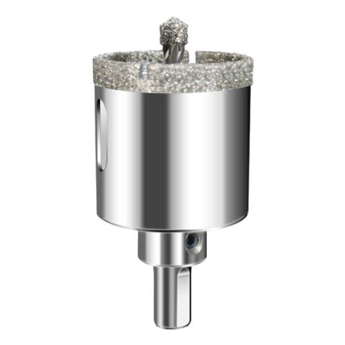 Centering guide drill for 35 mm diamond hole saw for VHV tiles