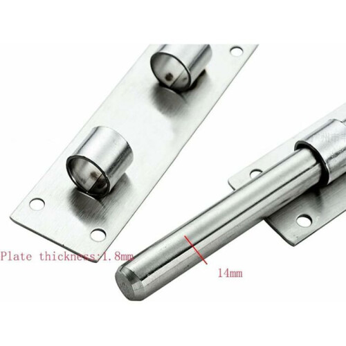 12 inch sliding door lock with VHV padlock 2
