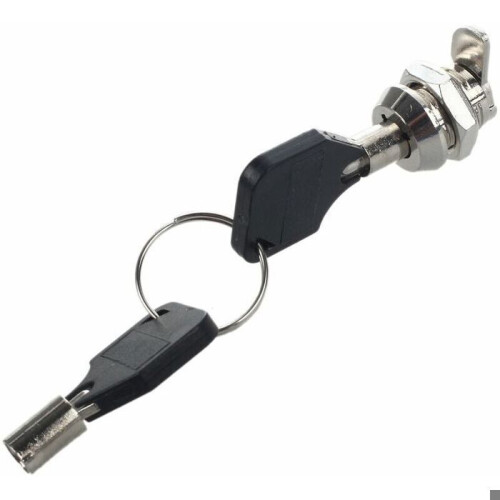 Rotary lock, 12 mm thread, for VHV drawer cabinet 1