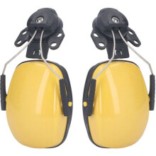 Pair of VHV noise-reducing helmets for construction sites