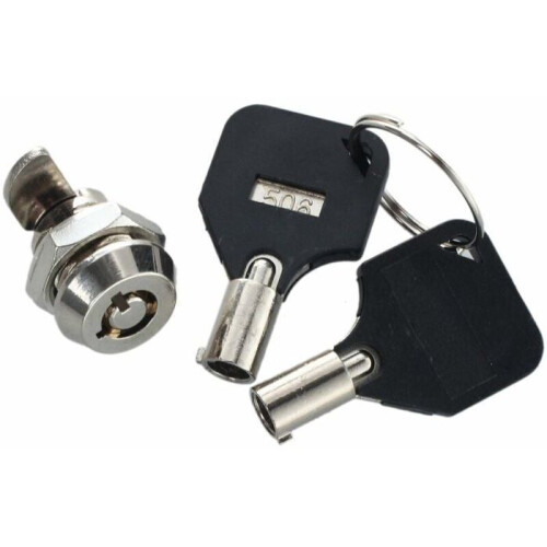 Rotary lock, 12 mm thread, for VHV drawer cabinet