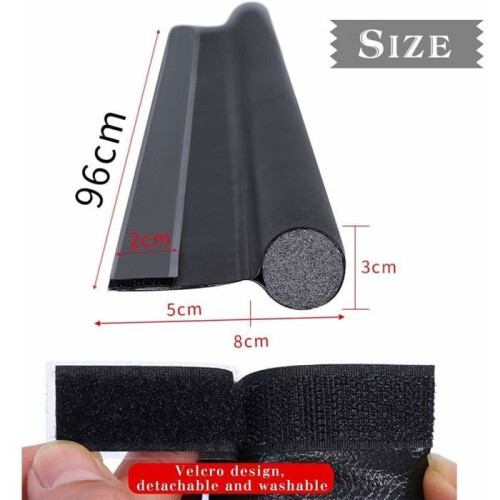 Self-adhesive door bottom 96 cm protection against draught and noise VHV 1