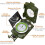 Professional walking compass with inclinometer, bearing compass, VHV navigation compass 3