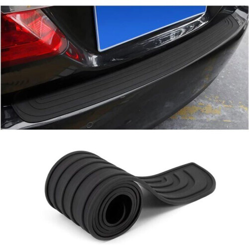 Car bumper protector, rubber trunk protector, scratch-resistant and non-slip, 104 x 9 cm, VHV