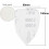 Pack of 100 sanding triangles, grit 40-2000, for VHV sanders and sandpaper 3