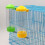 2-pack 400ml plastic automatic leak-proof drinking bottles for hamsters, cats and dogs, random color, VHV 2