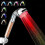 LED shower head with 7 color changes, high pressure negative ion filtration VHV 1