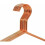 17" Heavy Duty Copper Clothes and Blouse Hangers, 10-Pack, VHV 4