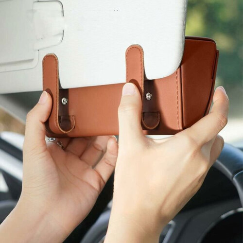 Car glasses case with magnetic function for storing sunglasses, suitable for SUVs and trucks VHV 2