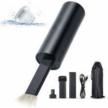 VHV 2-in-1 Rechargeable Cordless Mini Vacuum Cleaner, Lightweight and Portable, Ideal for Car Keyboards and Pet Hair