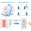Wireless infrared passage detector 32 melodies for home and hotel with VHT transmitter and receiver 2
