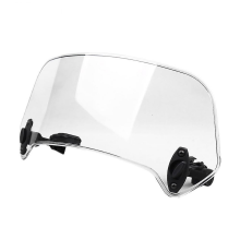 Transparente Farbe Universal Motorrad Einstellbare Wind Bildschirm Verlängerung Windschutzscheibe Spoiler Deflecto