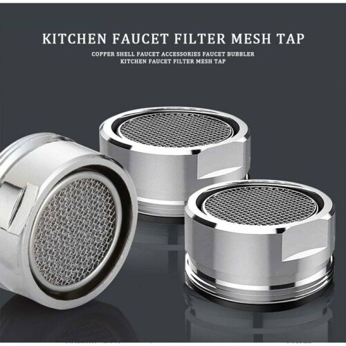 24 mm tap aerator, filter, water saving accessory with seal for kitchen and bathroom, VHV 1
