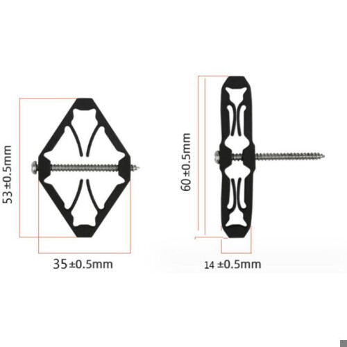 10 pieces 118 type cassette support rods electrician accessories wall mount VHT repair tools 1
