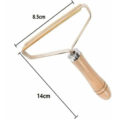 Manual anti-pilling brush, 2-pack, for removing lint, for coats, fabrics, sweaters, carpets, curtains, sofas, VHV 1