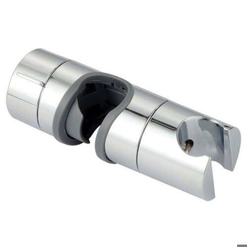 1x Replaceable Shower Holder Shower Head Bracket Adjustable Diameter 19-25mm ABS VHV